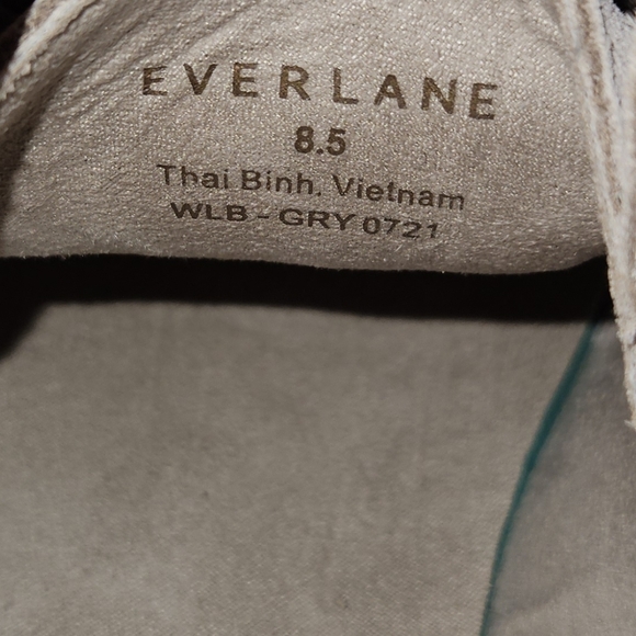 Everlane Moc Toe Wild Grey Neutral Suede Shoes Chukka Boots - Picture 9 of 9